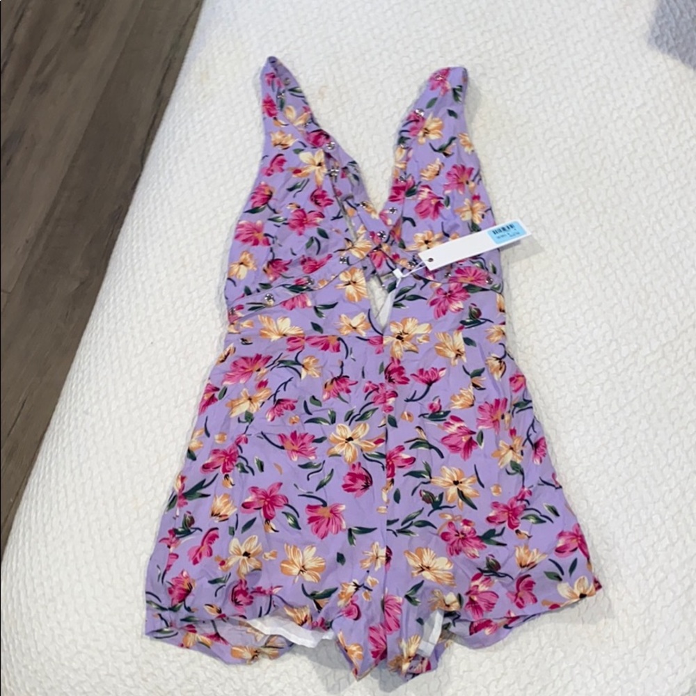 LF Floral Romper